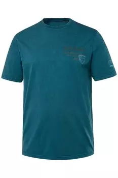 Классическая футболка JP1880 Shirt, бирюзовый