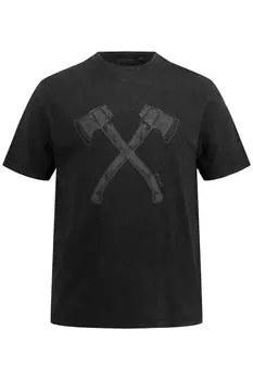 Классическая футболка JP1880 Shirt, черный