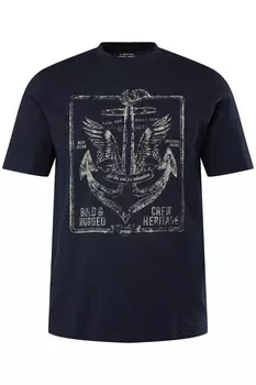 Классическая футболка JP1880 Shirt, черный