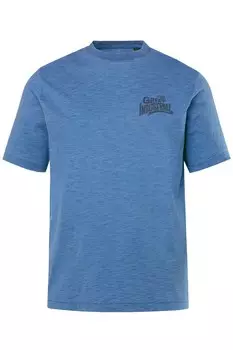 Классическая футболка JP1880 Shirt, синий деним