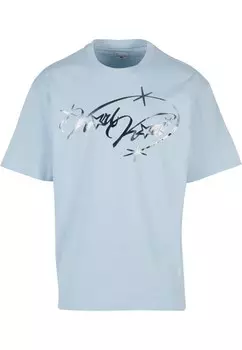 Классическая футболка Karl Kani Shirt Authentic Star, светло-синий