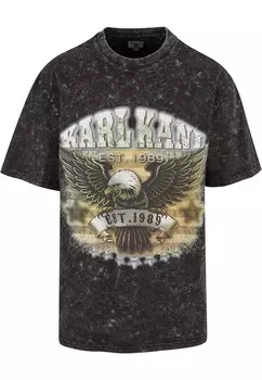 Классическая футболка Karl Kani Shirt, пятнистый черный