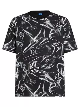 Классическая футболка KARL LAGERFELD JEANS Shirt, черный