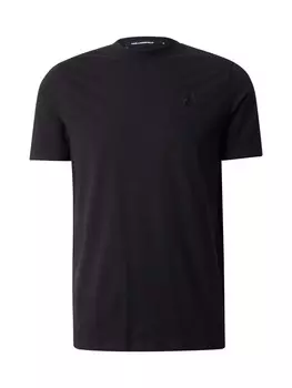 Классическая футболка Karl Lagerfeld Shirt, черный