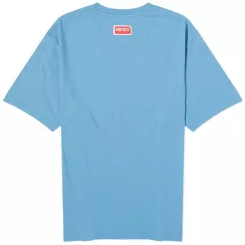 Классическая футболка Kenzo со слоном, голубой