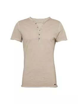 Классическая футболка Key Largo Shirt MT LEMONADE button, песочный