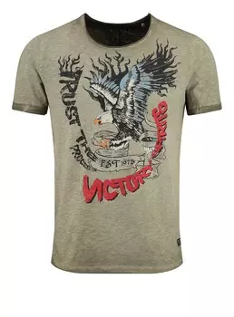 Классическая футболка Key Largo Shirt PROCESS, зеленый