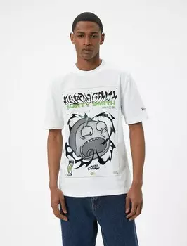 Классическая футболка Koton Shirt, белый