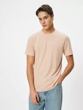 Классическая футболка Koton Shirt, розовый