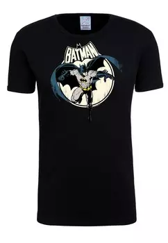 Классическая футболка LOGOSHIRT Shirt Batman, черный