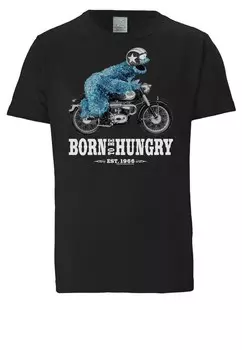 Классическая футболка LOGOSHIRT Shirt, черный