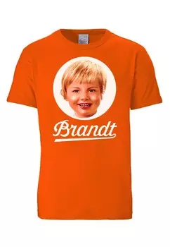 Классическая футболка LOGOSHIRT Shirt, цвет dark orange