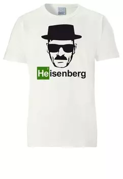 Классическая футболка LOGOSHIRT Shirt Heisenberg, белый