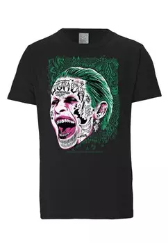 Классическая футболка LOGOSHIRT Shirt Suicide Squad-Joker, черный