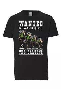 Классическая футболка LOGOSHIRT Shirt The Daltons, черный