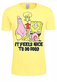 Классическая футболка LOGOSHIRT Shirt, желтый