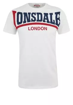 Классическая футболка LONSDALE Shirt, белый