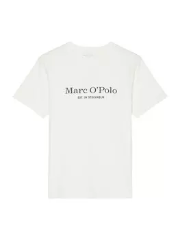 Классическая футболка Marc O'Polo Shirt Mix & Match Cotton, белый