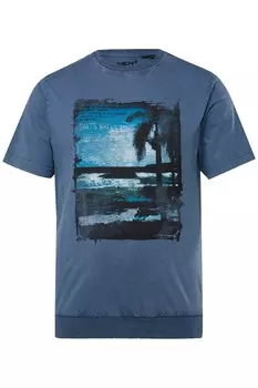 Классическая футболка Men Plus Shirt, цвет marine blue/dusty blue