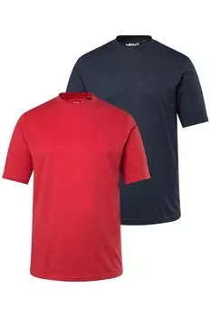 Классическая футболка Men Plus Shirt, цвет mottled blue/red