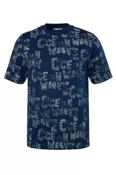 Классическая футболка Men Plus Shirt, темно-синий