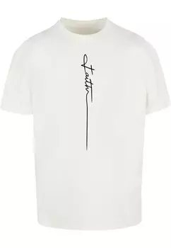 Классическая футболка Merchcode Shirt Faith, бежевый