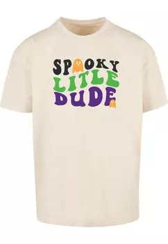 Классическая футболка Merchcode Shirt Halloween - Spooky Little Dude, песочный