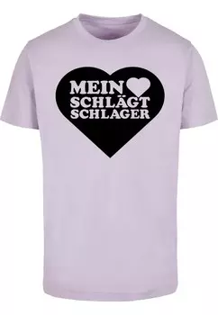 Классическая футболка Merchcode Shirt MHSS, сиреневый