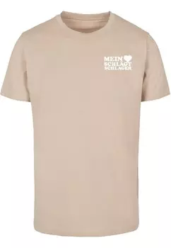 Классическая футболка Merchcode Shirt, песочный