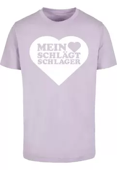 Классическая футболка Merchcode Shirt, сиреневый