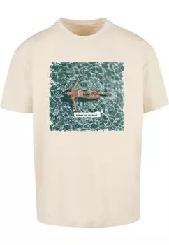 Классическая футболка Merchcode Shirt Summer - On My Mind, песочный