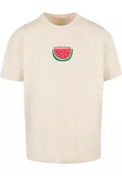 Классическая футболка Merchcode Shirt Summertime, песочный