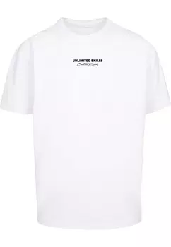 Классическая футболка Merchcode Shirt Unlimited Skills, белый