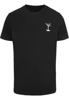 Классическая футболка Mister Tee Shirt Cocktail Hour, черный