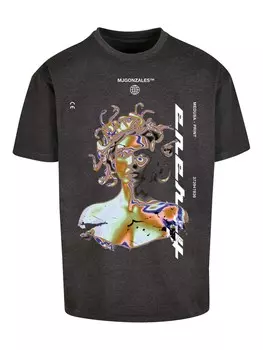 Классическая футболка MJ Gonzales Shirt Medusa, антрацит