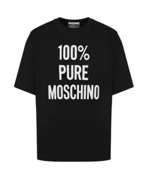 Классическая футболка Moschino, черный