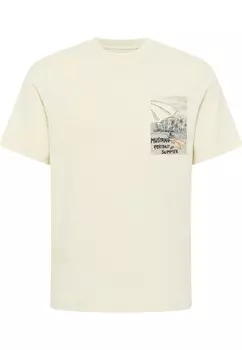 Классическая футболка MUSTANG Shirt, цвет pastel yellow