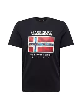 Классическая футболка NAPAPIJRI Shirt Dorees, черный
