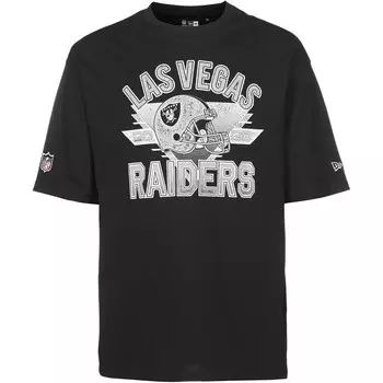 Классическая футболка NEW ERA Shirt NFL Las Vegas Raiders, черный
