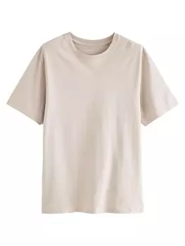 Классическая футболка Next Shirt Essential, цвет kitt