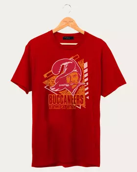 Классическая футболка NFL Tampa Bay Buccaneers Junk Food Clothing, цвет licorice