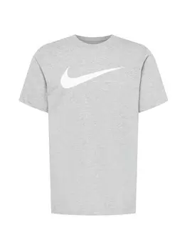 Классическая футболка Nike Sportswear Shirt Swoosh, пятнистый серый