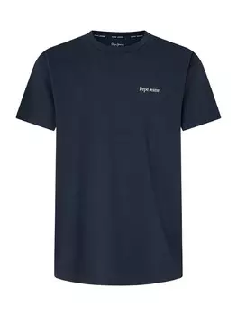 Классическая футболка Pepe Jeans Shirt Alfie, цвет marine blue/dark blue