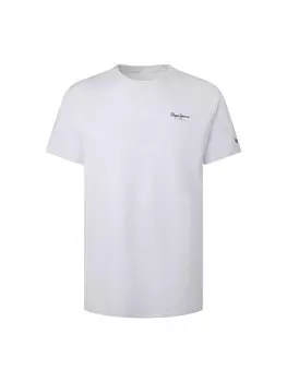 Классическая футболка Pepe Jeans Shirt, белый