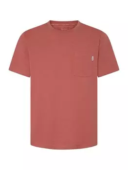 Классическая футболка Pepe Jeans Shirt, цвет chestnut brown