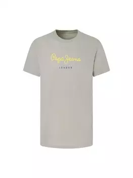 Классическая футболка Pepe Jeans Shirt EGGON, зеленый
