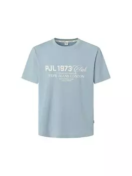 Классическая футболка Pepe Jeans Shirt Malcom, дымно-синий