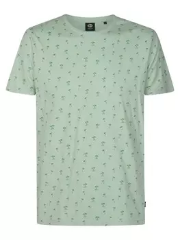 Классическая футболка Petrol Industries Shirt Serene, цвет green/mint