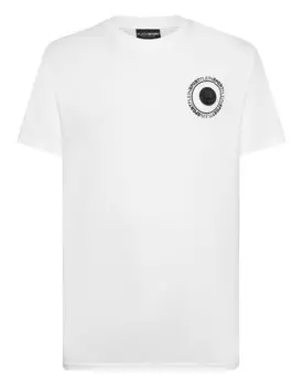 Классическая футболка Plein Sport Shirt Carbon Tiger, белый
