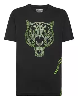 Классическая футболка Plein Sport Shirt Tiger, черный